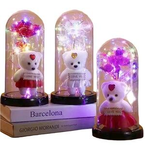 LED Light-Up Bear Dome Decor